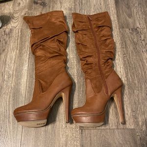 NWT! Knee high heeled boot, brand new never worn